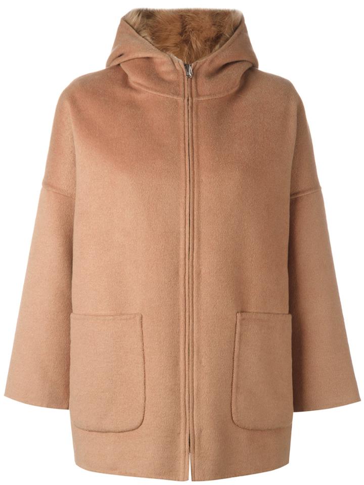 Liska Zipped Jacket - Brown