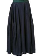 Roksanda A-line Skirt, Women's, Size: 8, Blue, Silk/polyester