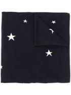 Chinti & Parker Stars Knitted Scarf - Blue