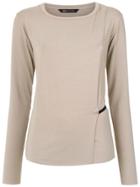 Uma Raquel Davidowicz Central Wrap Style Top - Nude & Neutrals