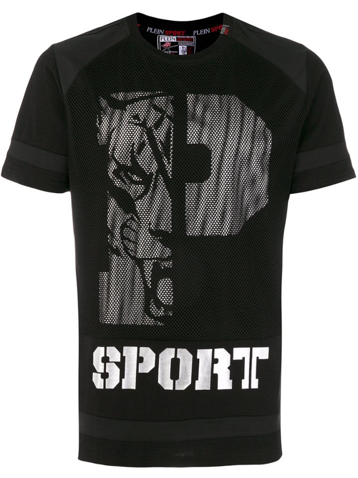 Plein Sport Basketball Jersey - Black