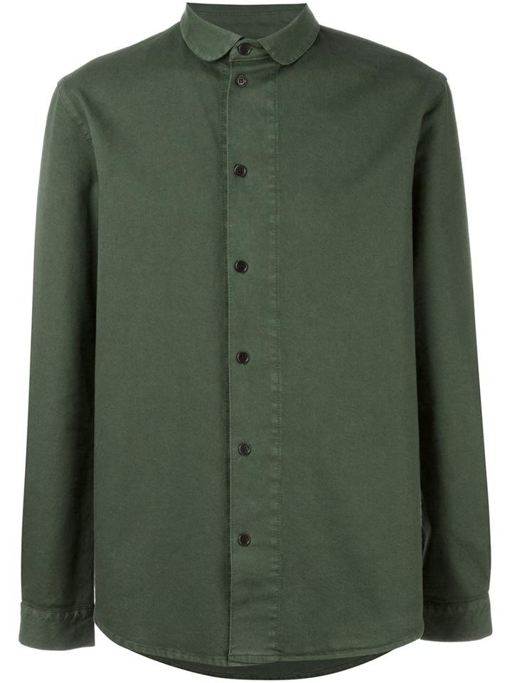 Henrik Vibskov 'solution' Shirt, Men's, Size: Xs, Green, Cotton/spandex/elastane