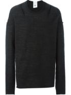 Lost & Found Rooms Melange Sweater, Men's, Size: Small, Black, Cotton/polyester