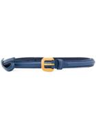 Prada Bow Detail Belt - Blue