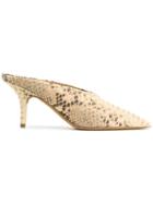 Yeezy Pointed Toe Mules - Nude & Neutrals