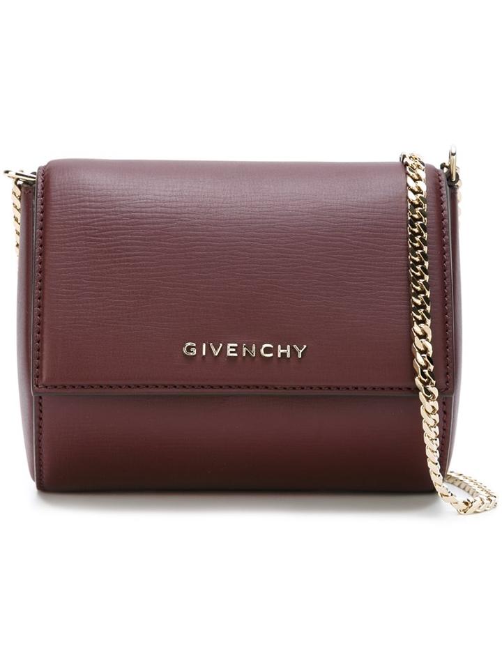 Givenchy Minaudière 'pandora' Shoulder Bag, Women's, Red