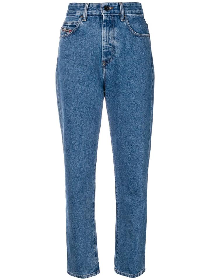 Diesel Two-tone D-eiselle Jeans - Blue