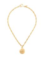 Chanel Pre-owned Cc Medallion Necklace - Gold