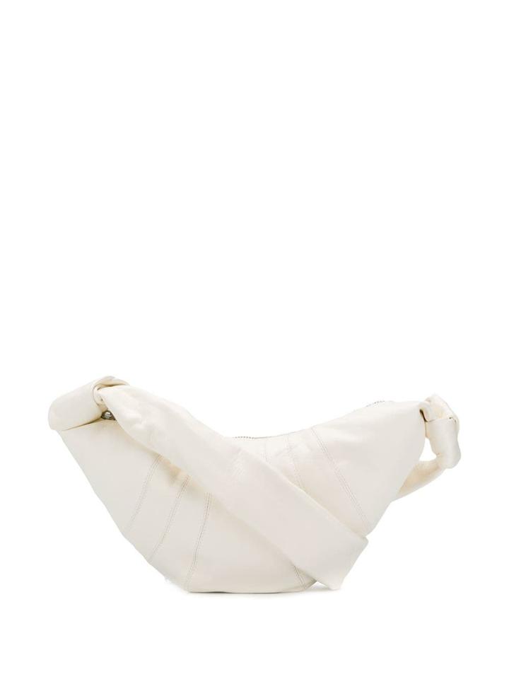 Lemaire Curved Shoulder Bag - White