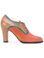 Lenora Colour Block Pumps - Nude & Neutrals