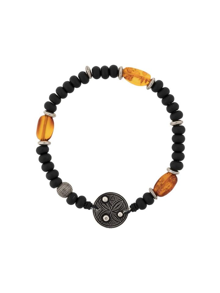 Andrea D'amico Etnic Stones Bracelet - Black