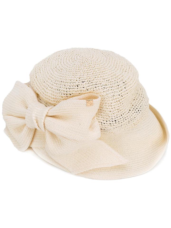 Ca4la - Woven Cloche Hat - Women - Paper/viscose - One Size, White, Paper/viscose