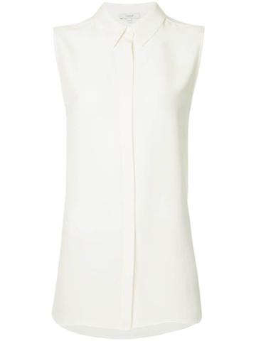 Layeur Sleeveless Blouse - White