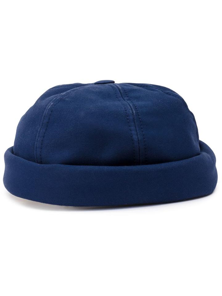 Junya Watanabe Man Rolled-up Hat - Blue