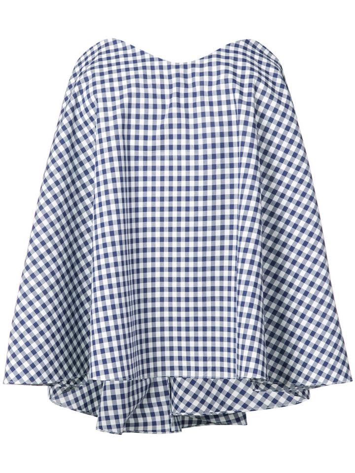 Caroline Constas - Coco Bustier Top - Women - Cotton - M, White, Cotton