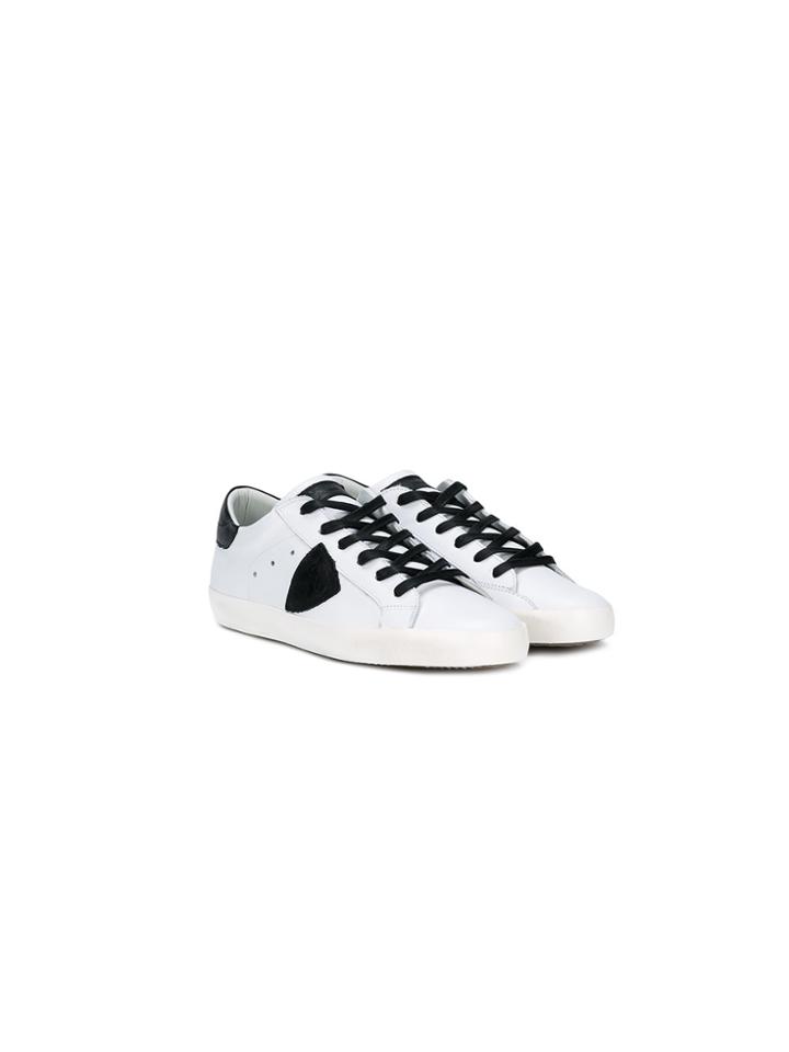 Philippe Model Kids Teen Lace-up Sneakers - White