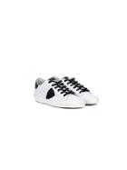 Philippe Model Kids Teen Lace-up Sneakers - White