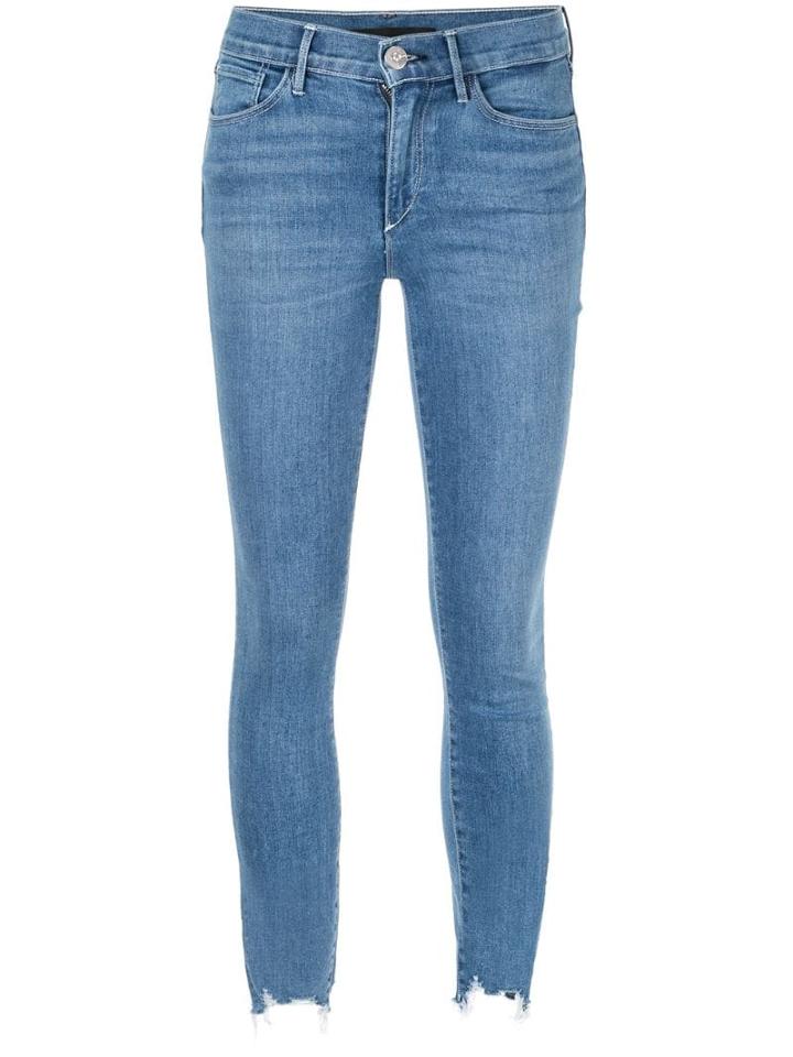 3x1 Cropped Skinny-fit Jeans - Black