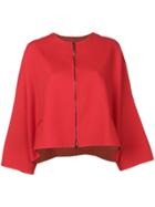 Fabiana Filippi Boxy Cropped Jacket - Orange