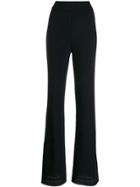 Golden Goose Flared Ribbed Trousers - Black