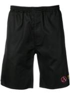 Alexander Mcqueen Logo Shorts - Black