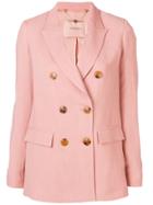 Twin-set Double Breasted Blazer - Pink