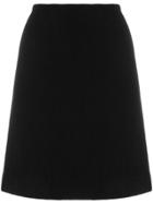 Moschino Vintage Midi A-line Skirt - Black