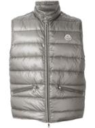 Moncler Classic Padded Gilet - Grey