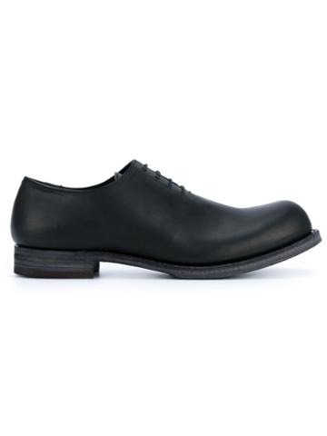 Kazuyuki Kumagai Leather Derby Shoes