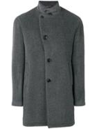 Tagliatore Buttoned Coat - Grey