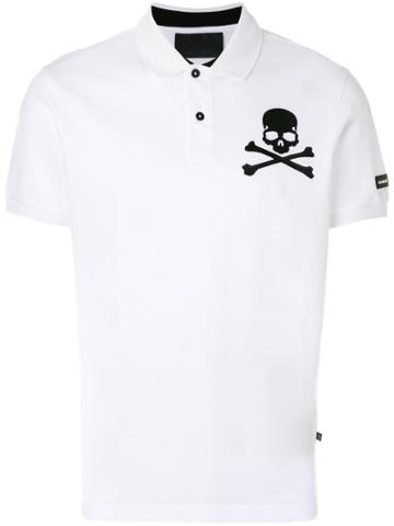 Philipp Plein Double Colors Polo Shirt - White