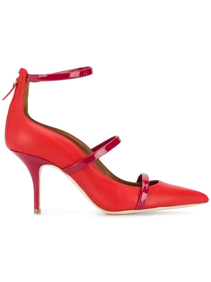 Malone Souliers Robyn Luwolt Pumps - Red