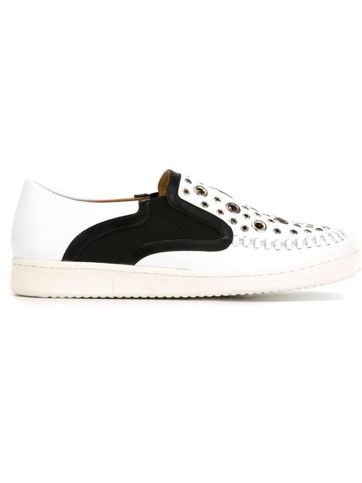Thakoon Addition Warwick 5 Slip-on Sneakers, Women's, Size: 40, White, Leather/rubber/metal Other