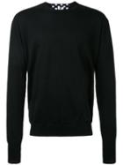 Soe - Polka-dot Sweater - Men - Silk/cotton - 1, Black, Silk/cotton