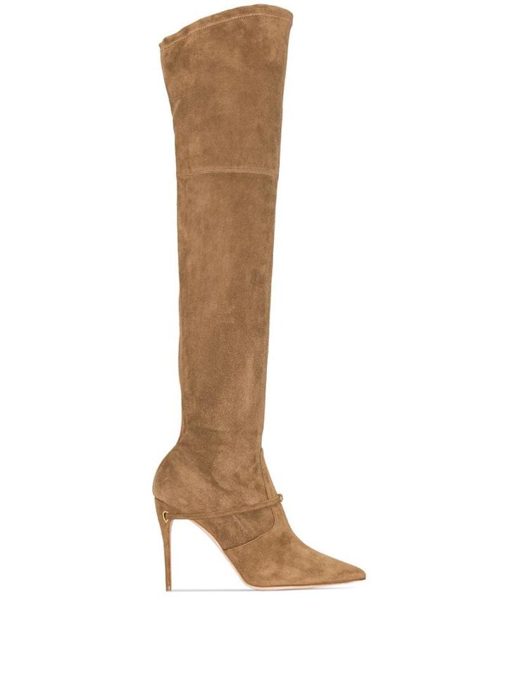 Jennifer Chamandi Alessandro Over-the-knee Boots - Brown