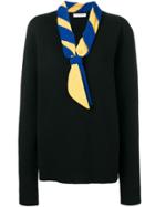 Jw Anderson Interwoven Neck Jumper - Black