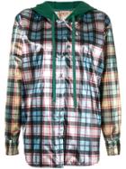 Nº21 Hooded Plaid Shirt - Multicolour