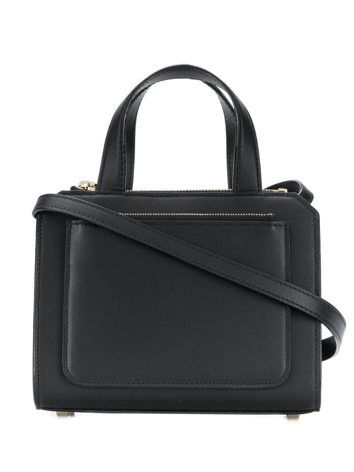 Valextra Mini Tote - Black