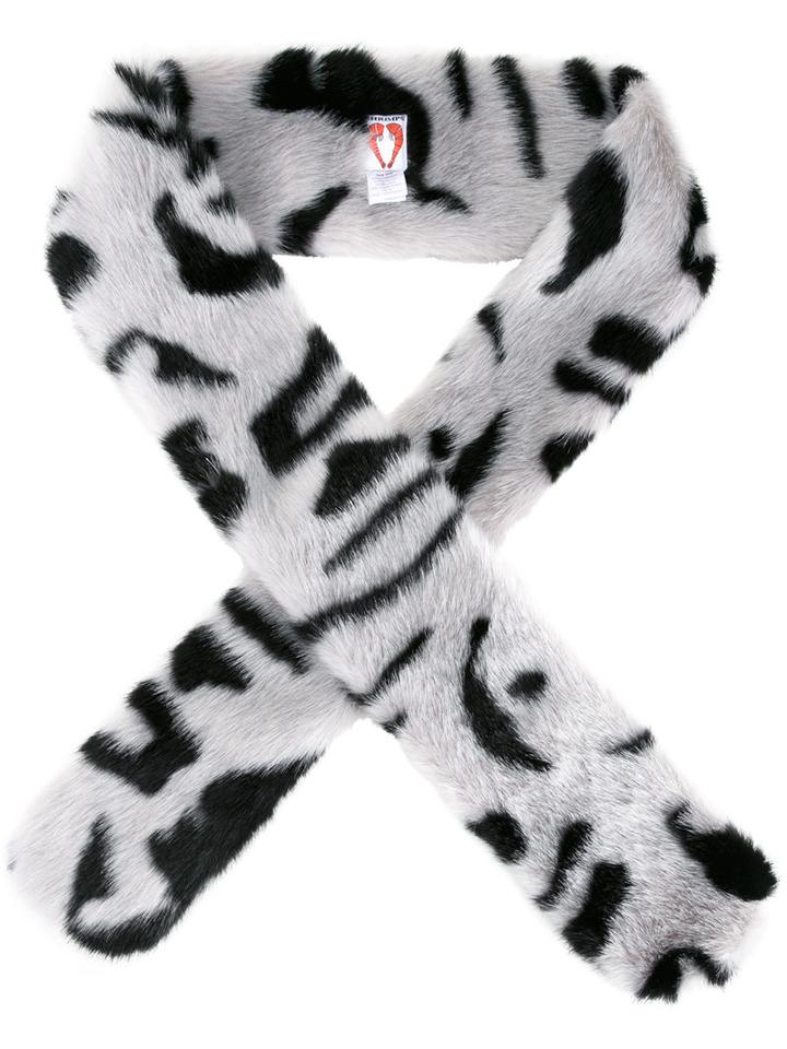 Shrimps - Henry Faux Fur Scarf - Women - Modacrylic/polyester - One Size, White, Modacrylic/polyester