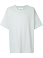 Facetasm Striped Patch T-shirt - Grey