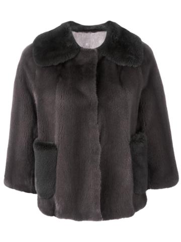 Liska 'cocotte' Fur Jacket - Brown