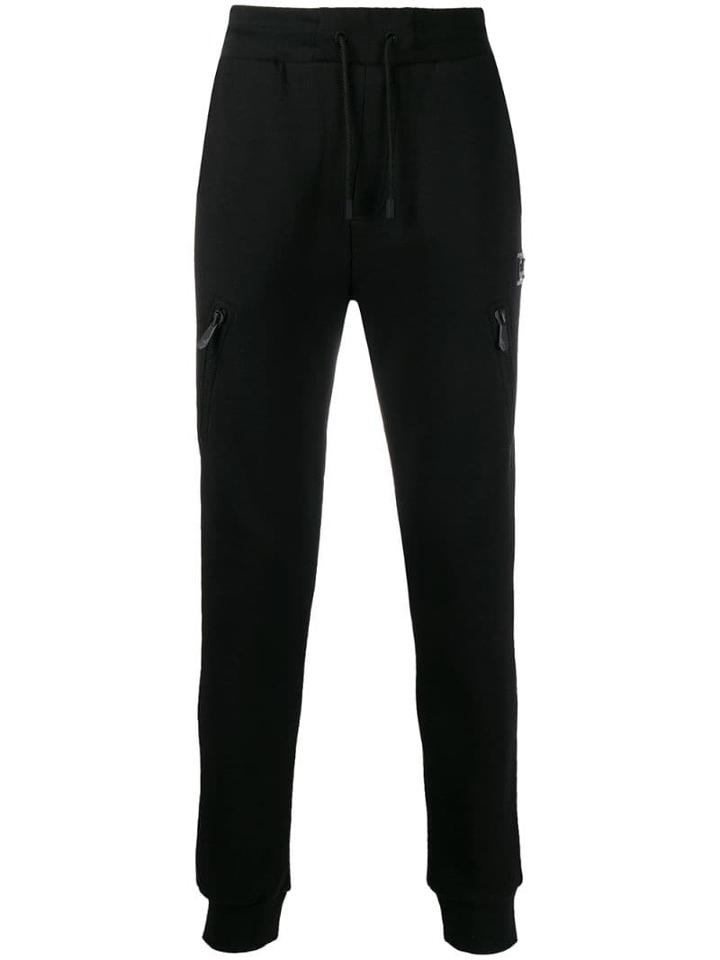 Philipp Plein Zip Track Pants - Black