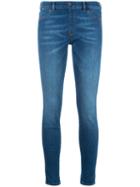 Love Moschino Skinny Jeans, Women's, Size: 29, Blue, Cotton/polyester/spandex/elastane
