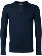 Paolo Pecora Layered Collar Jumper - Blue