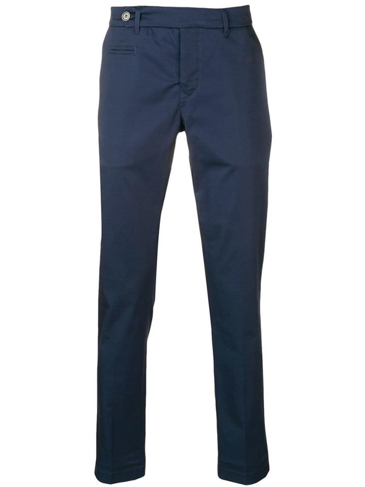 Al Duca D'aosta 1902 Straight-leg Trousers - Blue