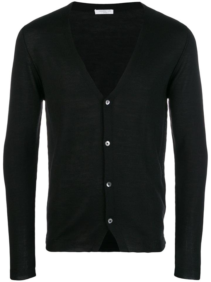 Cenere Gb Classic Cardigan - Black