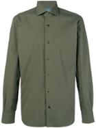 Barba Plain Shirt - Green