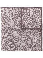 Eleventy Paisley Handkerchief - Grey