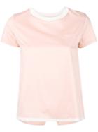 Moncler Short Sleeve T-shirt, Women's, Size: Xs, Pink/purple, Cotton