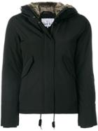Woolrich Zipped Fitted Jacket - Black